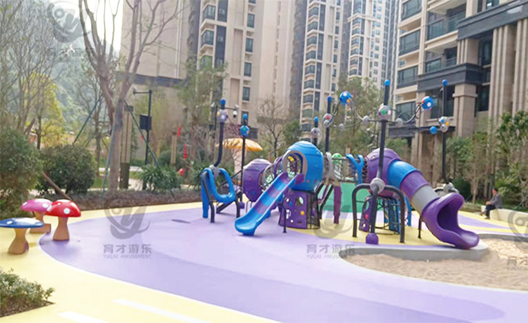 園林景觀工程游樂設(shè)施戶外非標無動力游樂設(shè)施案例|珠海世榮尚觀花園
